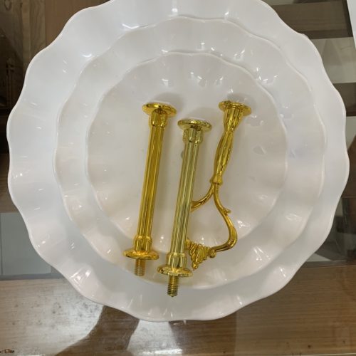 Đĩa trắng ngọc 3 tầng