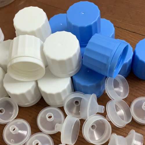 Nắp phẳng chai nước muối